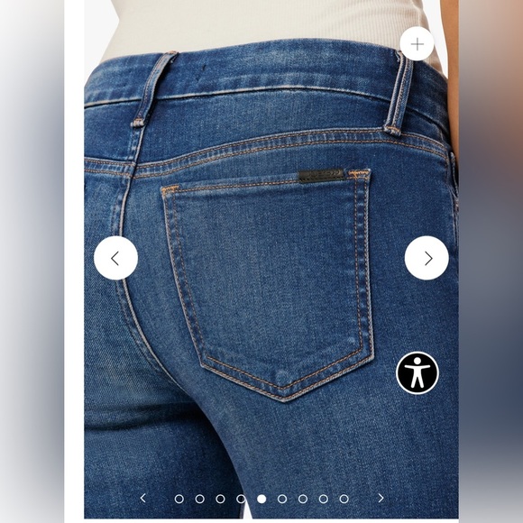 Joe's Flawless THE ICON mid rise skinny crop jean - NWOT - 26 - Picture 8 of 14